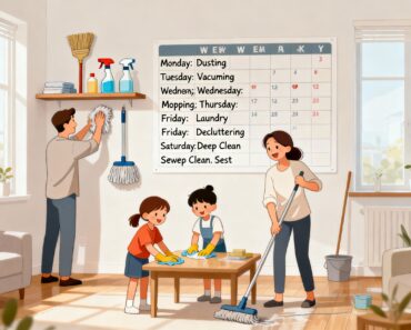 Why You Need a Weekly Cleaning Schedule