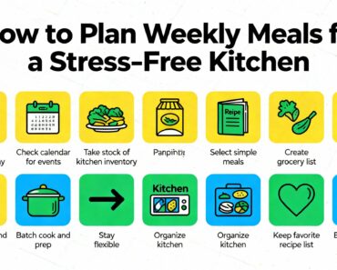How to Plan Weekly Meals for a Stress-Free Kitchen